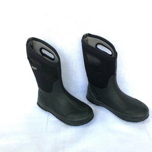 Bogs Boots Black Youth Sz. 5 Like New